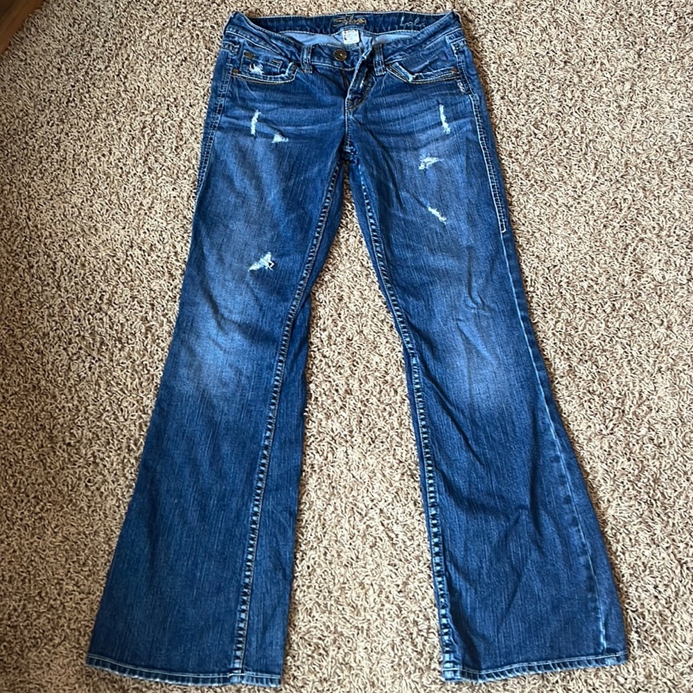 Lola Silver jeans - W26/L31 - Picture 1 of 2